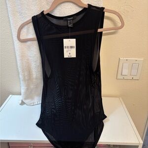 Black Sleeveless Top